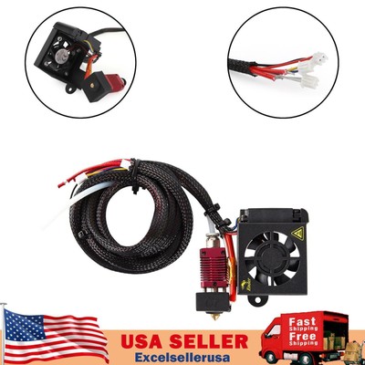 Hot End Nozzle Full Assembled Extruder Kits Fit For Ender 3/Ender 3 Pro USA F1