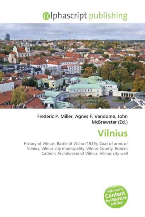 Frederic P. Miller (u. A.) | Vilnius | Taschenbuch | Englisch
