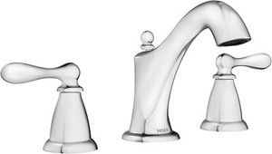 Moen Caldwell Waschbeckenarmatur – 2 Griffe, Chrom, 10,2 Cm Centerset, ADA-konform