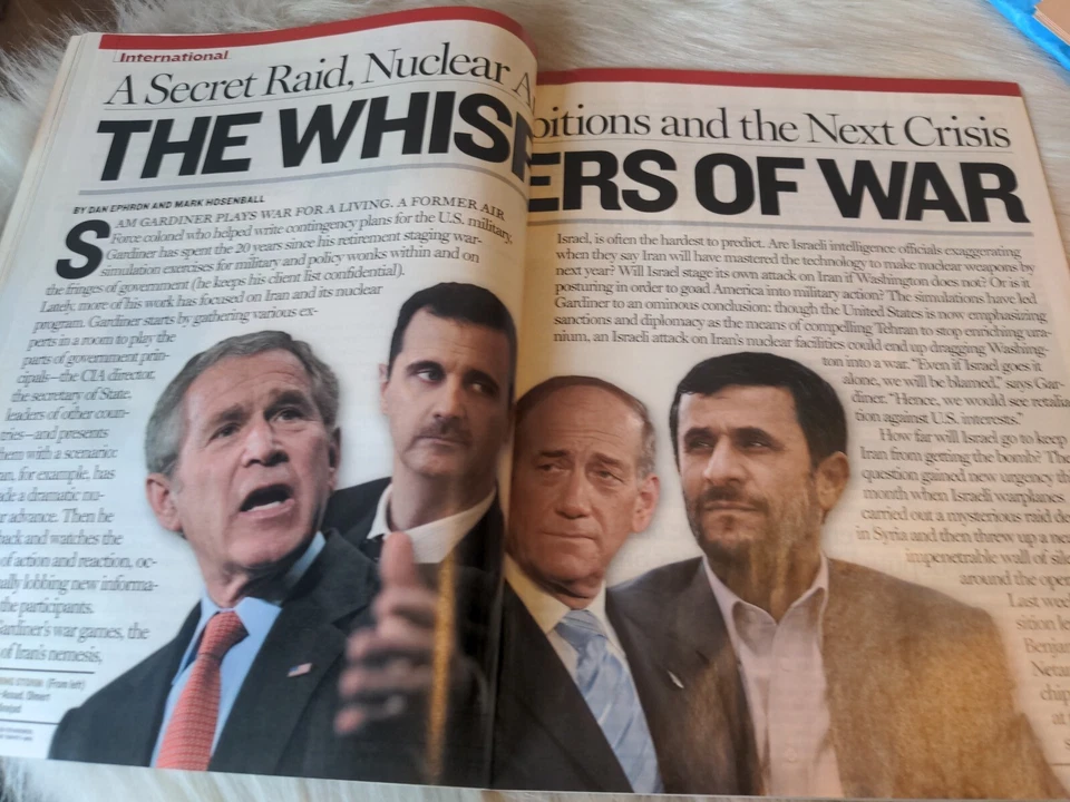 Newsweek Magazine Oct. 1, 2007 How to Heal the World Israeli Raid Newt Gingrich - Image 4 of 4