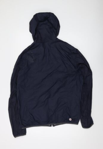 Colmar Men's Blue Windbreaker Jacket, Size 44, Hooded, Casual - Picture 2 of 12