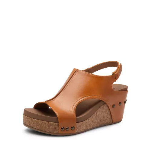 Women Platform Wedge Sandals Comfortable Open Toe Cork Sole Beach Walking Sandal - Picture 19 of 24