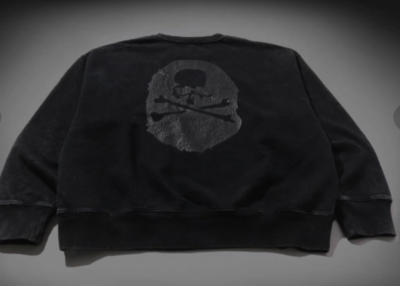2024 BAPE MMJ GARMENT DYE RELAXED FIT CREWNECK mastermind japan XL 