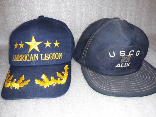 Baseball Cap Hat Blue Gold 