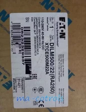 DILM500/22 (RA250) contactor DILM500/22 (RA250) NEW #A6-22
