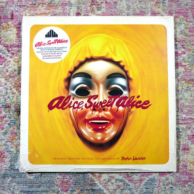 Stephen Lawrence Alice Sweet Alice Waxwork WW094 Subscriber Yellow Red Splatter
