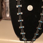 Vintage Estate find Squash Blossom Necklace, ca 1960's — photo 4
