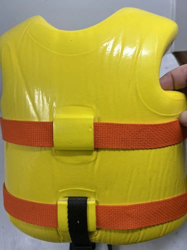 Texas Recreation Super Soft Vinyl-Coated    X Small Child's Life Jacket - Yellow image 2