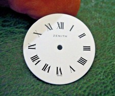 QUADRANTE PER OROLOGIO DA POLSO " ZENITH " NUMERI ROMANI SFONDO BIANCO ----