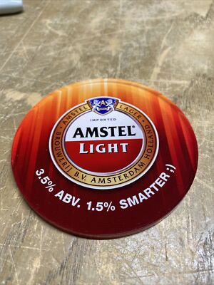 Amstel Light Medallion Badge 3'' Beer Tap Faucet Tower SB1060-C12