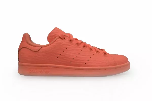 Peach adidas top stan smith
