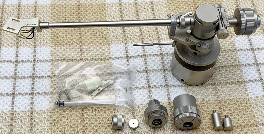 Audio Craft AC-3000 Silver MC-S/T Straight Tonearm USED JAPAN