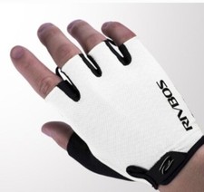 RIVBOS Cycling Gloves RoadBike Gloves Mountain FingerlessGloves Breathable (L)