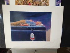 Jeff Leedy S/N Hand Signed THE I.R.S. taxes ar print