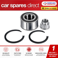 VAUXHALL CORSA D E / ADAM 1.0 1.2 1.4 FRONT WHEEL BEARING HUB KIT WITH ABS RINGS