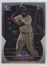 2023 Bowman Draft Chrome Refractor TayShaun Walton #BDC-183 12g7