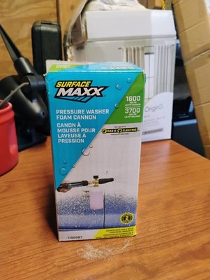 Surface Maxx Foam Cannon 3700 PSI Max   High Pressure Car Wash Soap Sprayer