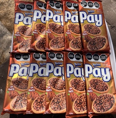 10 BAGS MARINELA MINI PAY DE NUEZ MINI WALNUT PIES. BAG HAS 2 PAYS ( 20 TOTAL)