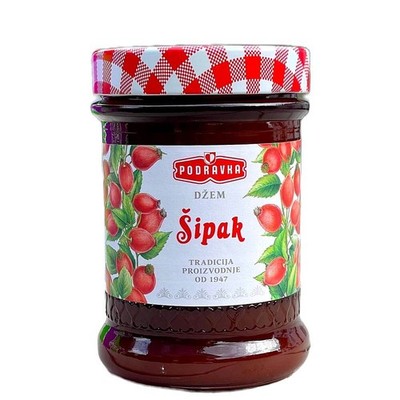 (9,97 EUR/kg) Podravka Dzem Sipak 360g Hagebutten Konfitüre Kroatien Feinkost