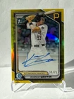 2024 Konnor Griffin Bowman 1st Chrome Auto TRUE YELLOW refractor /75 🔥