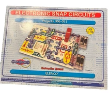 Snap Circuits Elenco Kit Project 306-511 Instruction Manual Parts Electronic Set