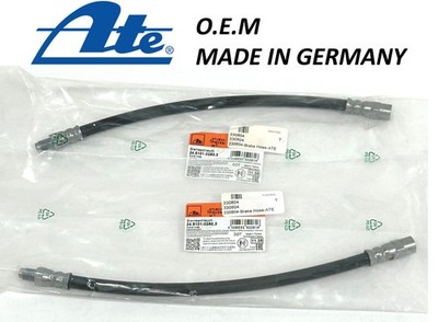 2 X OEM Ate Left Right Rear Brake Flex Hose 126 428 03 35 for 1973-95 Mercedes