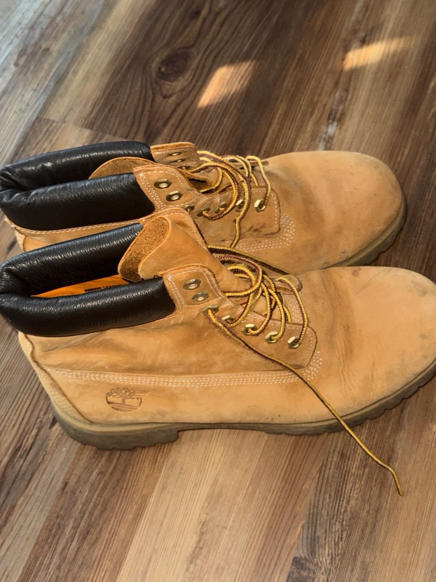 VINTAGE TIMBERLAND MEN BOOTS 10061 Made In Dominican Republic Size