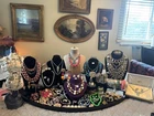 VTG to Mod Costume Jewelry lot some signed, BSK, Laguna, Sterling, Weiss & more