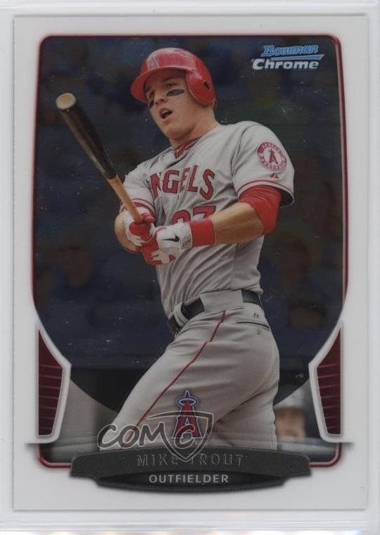 2013 Bowman Chrome Mike Trout #50