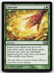 Cultivate 168/249 Magic 2011 (M11) Common Sorcery MTG