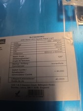 LED Deckenleuchte 62x62 cm  40W