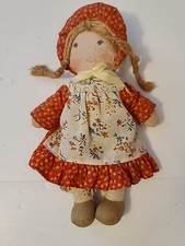 Vintage Knickerbocker Holly Hobbie Friend Carrie 9"
