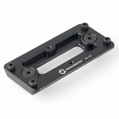 MLOK Arca Rail Adapter, Quick Release Dovetail Plate Compatible with Arca-Swiss