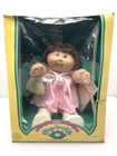 VINTAGE CABBAGE PATCH KIDS DOLL 3900 GIRL BROWN HAIR EYES PAPERS IN BOX