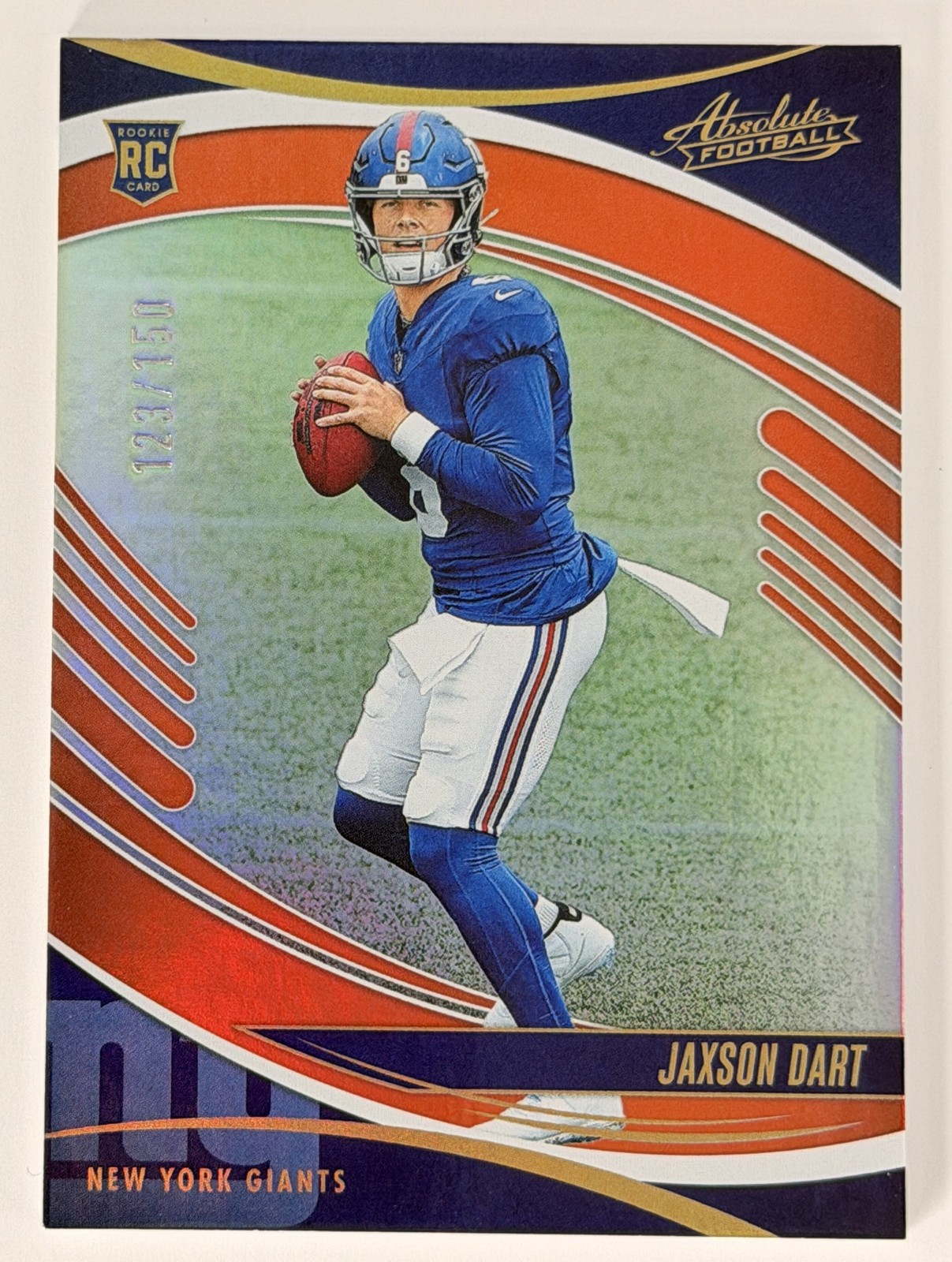 2025 Panini Absolute #137 Jaxson Dart Spectrum Orange /150
