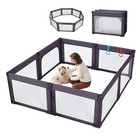 Foldable Baby Playpen, Shape & Size Adjustable Playpen for Toddler, 79X71 Large