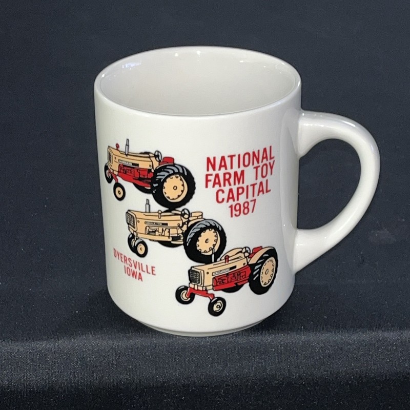 Vintage 1987 National Farm Toy Capitol Coffee Mug Dyersville, Iowa