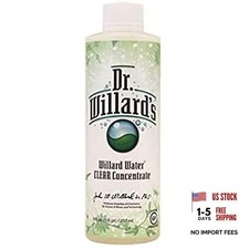Dr. Willard's Water Clear Concentrate, 8oz 8 Fl Oz (Pack of 1)