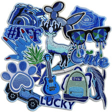 Kawaii Cartoon Iron on Patches, Cute Decor Patches for Backpacks, Embroidery App