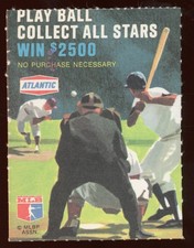 1968 Atlantic Oil Contest Cards Roberto Clemente Great Condition