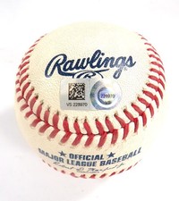 4-30-23 Pirates @ Nationals Game-Used Baseball Garcia/Ruiz/Johan Oviedo COA