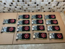 LOT OF 14 DELL AMD RADEON R5 340X 2GB DDR3 DVI DP 109-C87051-00 VIDEO CARD