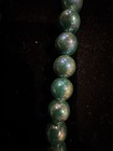 Vintage Green Double Necklace With Clip On Earrings — photo 9