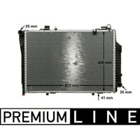 KüHler MotorküHlung Mahle CR 249 000P FüR Mercedes-Benz C