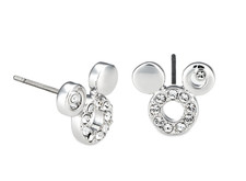 NEW Mickey Stud Arribas Earrings Disney Park Made with Crystals from Swarovski
