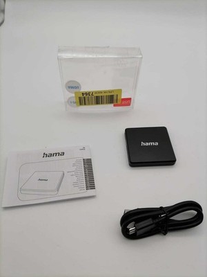 Hama USB 3.0 Kartenleser für SD/microSD/CF   PC, Mac, Laptop, TV, schwarz