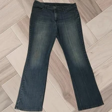 Lee Riders 31" Blaue Jeans Mit Hohem Bund Und Geradem Bein Herren Größe 14/34" 