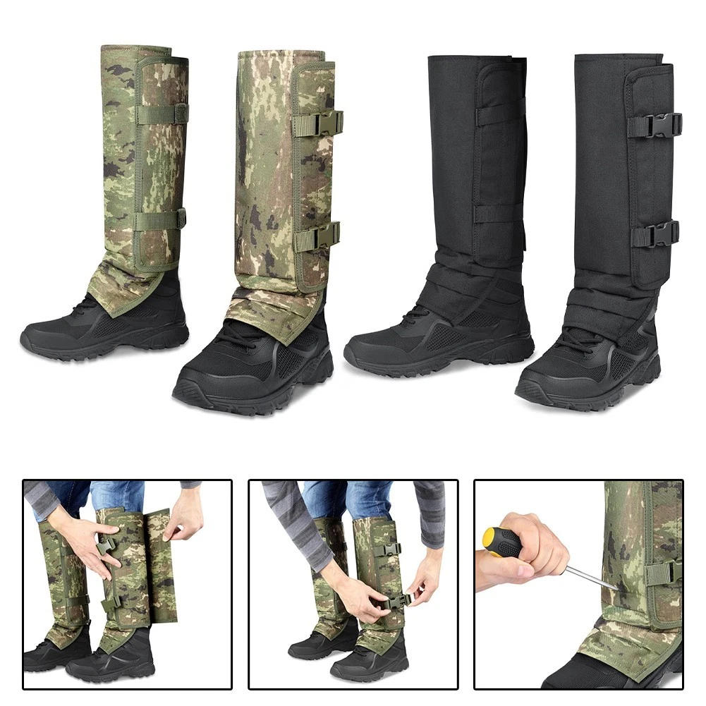 For Hiking Gaiters with PP Lined Guard for Enhanced Outdoor Safety and Comfort
Opens in a new window