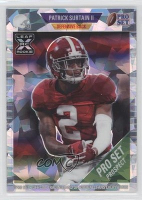 2021 Leaf Pro Set Metal Silver Crystals 2/10 Patrick Surtain II Rookie RC 1i7