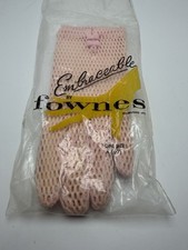 Antique Women Fancy Dress Gloves Embraceable By Fownes One Size A 6-7